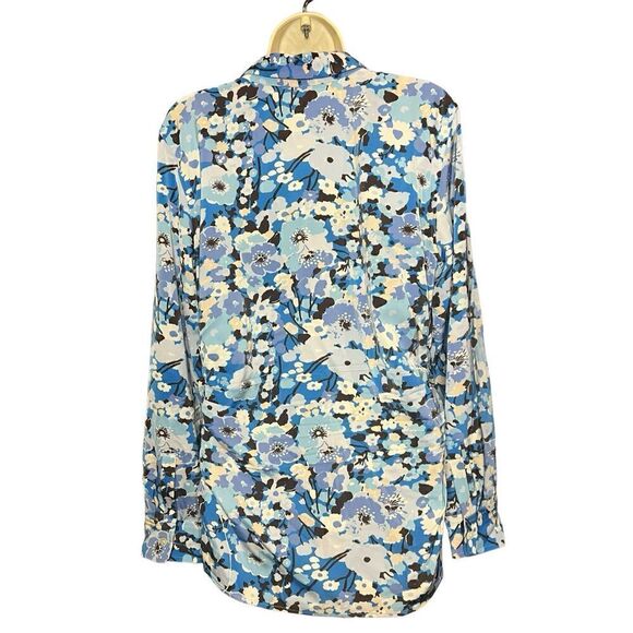 Rails Lisa Top in Blue Zinnia Button Up NWOT Size Small - Picture 6 of 9